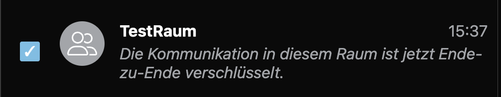 Raum markieren